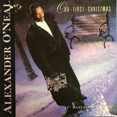Alexander O'Neal, Our First Christmas, Single Vinyl, купити старі вінілові платівки, vinyl album, album LP