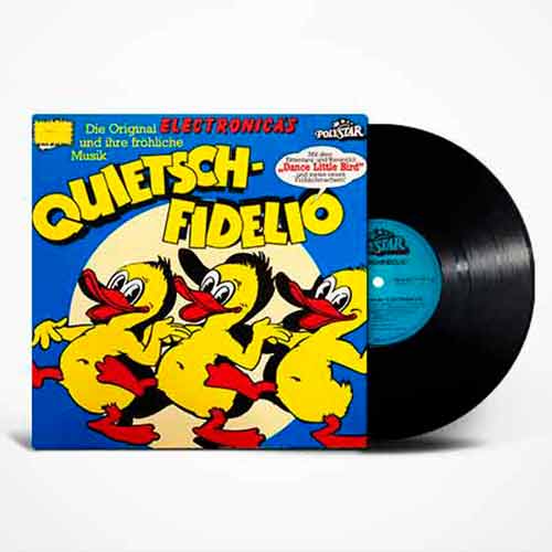 Electronica's, Quietschfidelio, Vinyl, LP, магазин вінілових платівок, Україна, Одеса