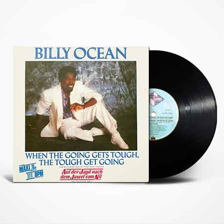 Billy Ocean, When The Going Gets Tough, The Tough Get Going, Single, Vinyl, купити старі вінілові платівки, vinyl album, album LP