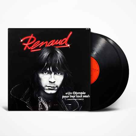 Renaud, Un Olympia Pour Moi Tout Seul, Vinyl, LP, виниловые пластинки купить Украина, vinyl album, album LP