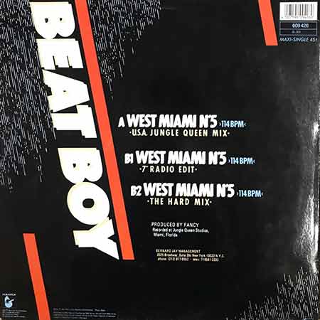 Beat Boy, West Miami № 5, Single,Vinyl, купити вінілові пластинки, Київ, б/в, магазин вінілових пластинок