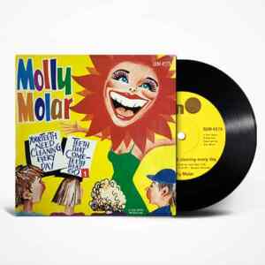 Molly Molar, Your Teeth Need Cleaning Every Day, single, vinyl, купити вінілові пластинки, Київ, б/в, магазин вінілових пластинок