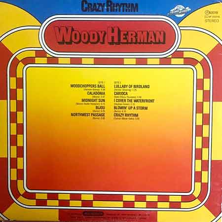 Woody Herman, Crazy Rhythm, Vinyl, LP, купити вінілові пластинки, Київ, б/в, магазин вінілових пластинок
