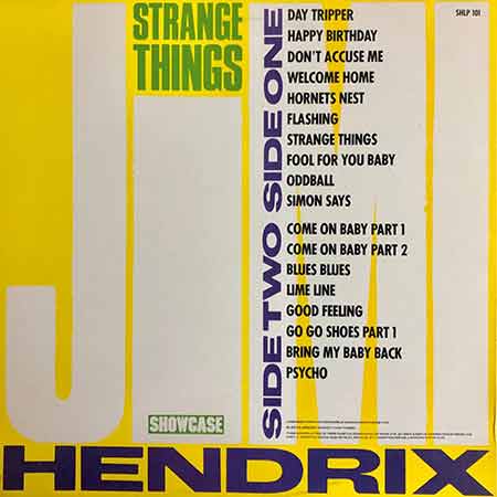 Jimi Hendrix, Strange Things, Vinyl, LP, купити вінілові пластинки, Одеса, б/в, магазин вінілових пластинок
