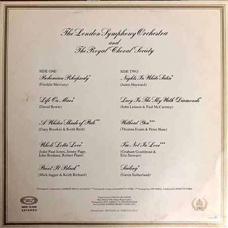 The London Symphony Orchestra, The Royal Choral Society, Classic Rock, Vinyl, LP, купити вінілові пластинки, Одеса, б/в, магазин вінілових пластинок