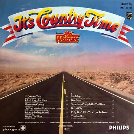 Orchestra Kai Warner, It's Country Time, Vinyl, LP, купити вінілові пластинки, Одеса, б/в, магазин вінілових пластинок