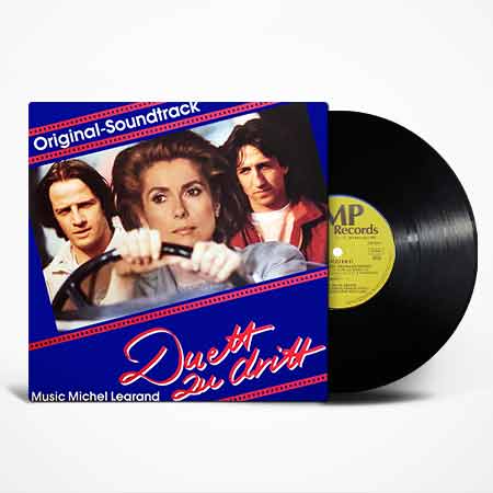 Michel Legrand, Duett Zu Dritt,(Original, Soundtrack, Vinyl, LP, купити вінілові пластинки, Одеса, б/в, магазин вінілових пластинок