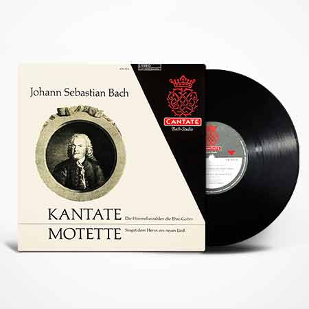 Johann Sebastian Bach. Kantate Die Himmel erzählen die Ehre Gottes, Vinyl, LP, купить виниловые пластинки в украине, киев, б/у, магазин виниловых пластинок