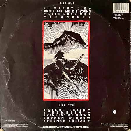 Andy Taylor, Thunder, Vinyl, LP, Купити вінілові платівки в Україні, Київ, б/у платівки, магазин вінілових платівок
