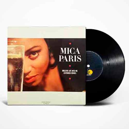 Mica Paris, Breathe Life Into Me, Single, Vinyl, LP, Купити вінілові платівки в Україні, Київ, б/у платівки, магазин вінілових платівок