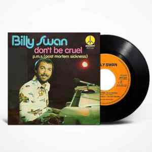 Billy Swan, Don't Be Cruel, P.M.S., Post Mortem Sickness, single, Vinyl, LP, Купити вінілові платівки в Україні, Київ, б/у платівки, магазин вінілових платівок