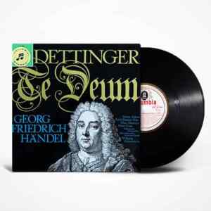 Georg Friedrich Händel, Dettinger Te Deum, Vinyl, LP, Купити вінілові платівки в Україні, Київ, б/у платівки, магазин вінілових платівок