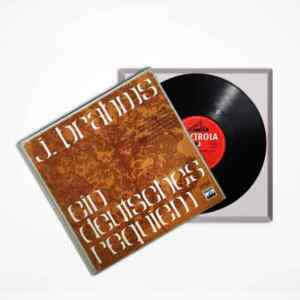 Johannes Brahms, Ein Deutsches Requiem, Vinyl, LP, Купити вінілові платівки в Україні, Київ, б/у платівки, магазин вінілових платівок