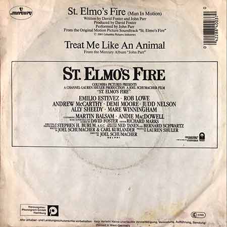 John Parr, St. Elmo's Fire, Man In Motion, Single, Vinyl, LP, Купити вінілові платівки в Україні, Київ, б/у платівки, магазин вінілових платівок