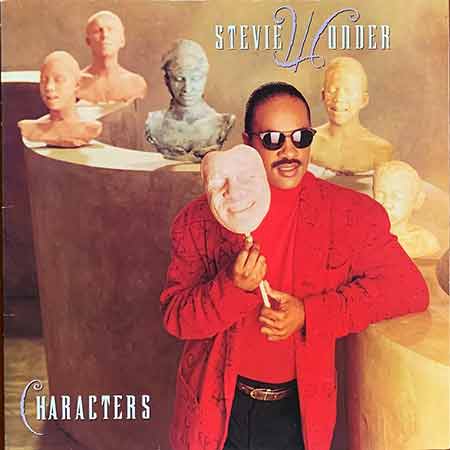 Stevie Wonder, Characters, Vinyl, LP, виниловые пластинки купить, Київ, б/у платівки, магазин вінілових платівок