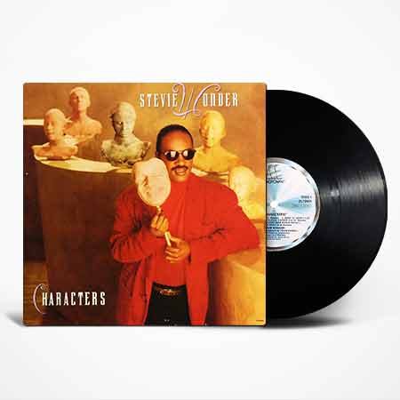 Stevie Wonder, Characters, Vinyl, LP, виниловые пластинки купить, Київ, б/у платівки, магазин вінілових платівок