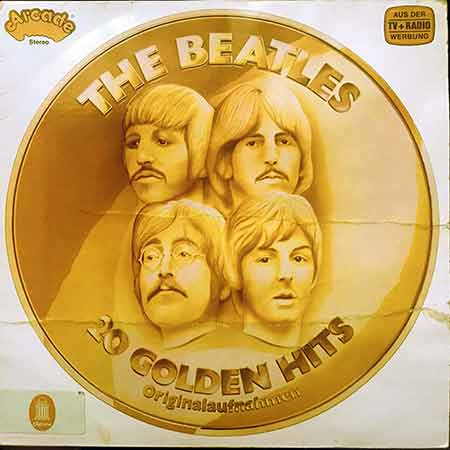 The Beatles, 20 Golden Hits, Vinyl, LP, виниловые пластинки купить Украина, Київ, б/у платівки, магазин вінілових платівок