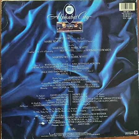 ABC, Alphabet City, Vinyl, LP, виниловые пластинки купить, Київ, б/у платівки, магазин вінілових платівок