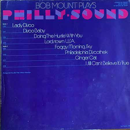 Bob Mount, Bob Mount Plays Philly-Sound, Vinyl, LP, виниловые пластинки купить, Київ, б/у платівки, магазин вінілових платівок