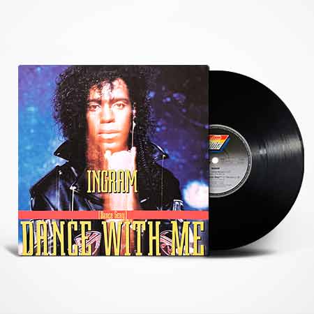 Ingram, Dance With Me, Single, Vinyl, LP, виниловые пластинки купить, Київ, б/у платівки, магазин вінілових платівок