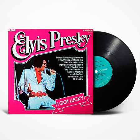 Elvis Presley - I Got Lucky vinyl, LP, вінілові платівки купити Україна, Київ, б/в платівки, магазин вінілових платівок
