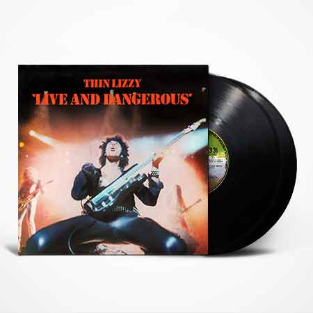Thin Lizzy, Live And Dangerous, Vinyl, LP, виниловые пластинки купить Украина, Київ, б/у платівки, магазин вінілових платівок