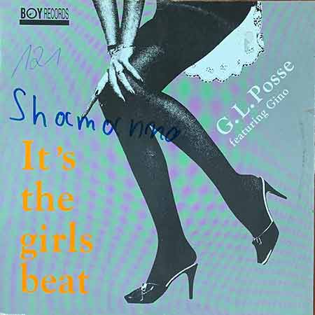 G.L. Posse Featuring Gino, It's The Girls Beat, Single, Vinyl, LP, виниловые пластинки купить Украина, Київ, б/у платівки, магазин вінілових платівок