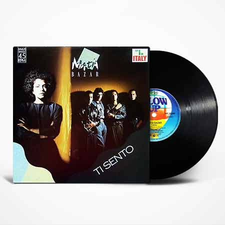 Matia Bazar - Ti Sento, Vinyl, LP, виниловые пластинки купить Украина, Київ, б/у платівки, магазин вінілових платівок