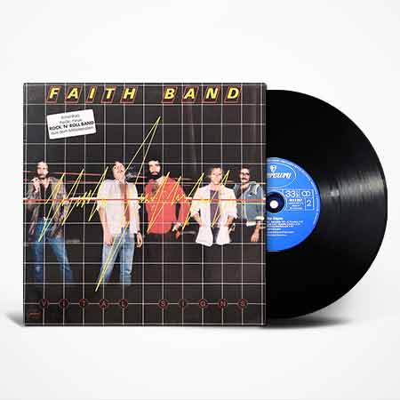 Faith Band, Vital Signs, Vinyl, LP, виниловые пластинки купить, Київ, б/у платівки, магазин вінілових платівок