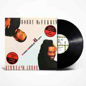 Bobby McFerrin, Don't Worry, Be Happy, Vinyl, LP, виниловые пластинки купить Украина, Київ, б/у платівки, магазин вінілових платівок