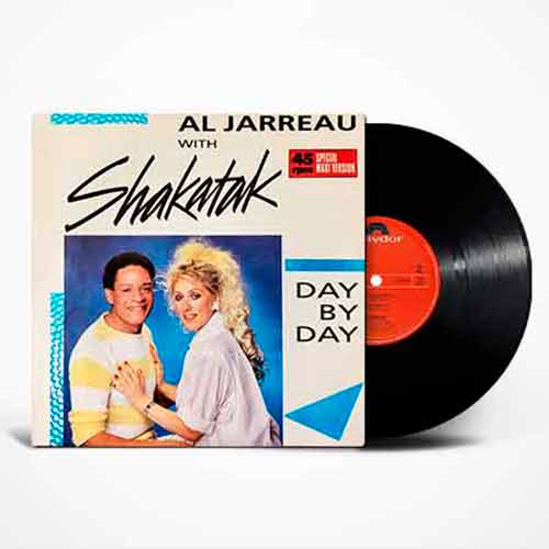 Jarreau, Shakatak, Day By Day, Single, Vinyl, LP, виниловые пластинки купить Украина, Київ, б/у платівки, магазин вінілових платівок