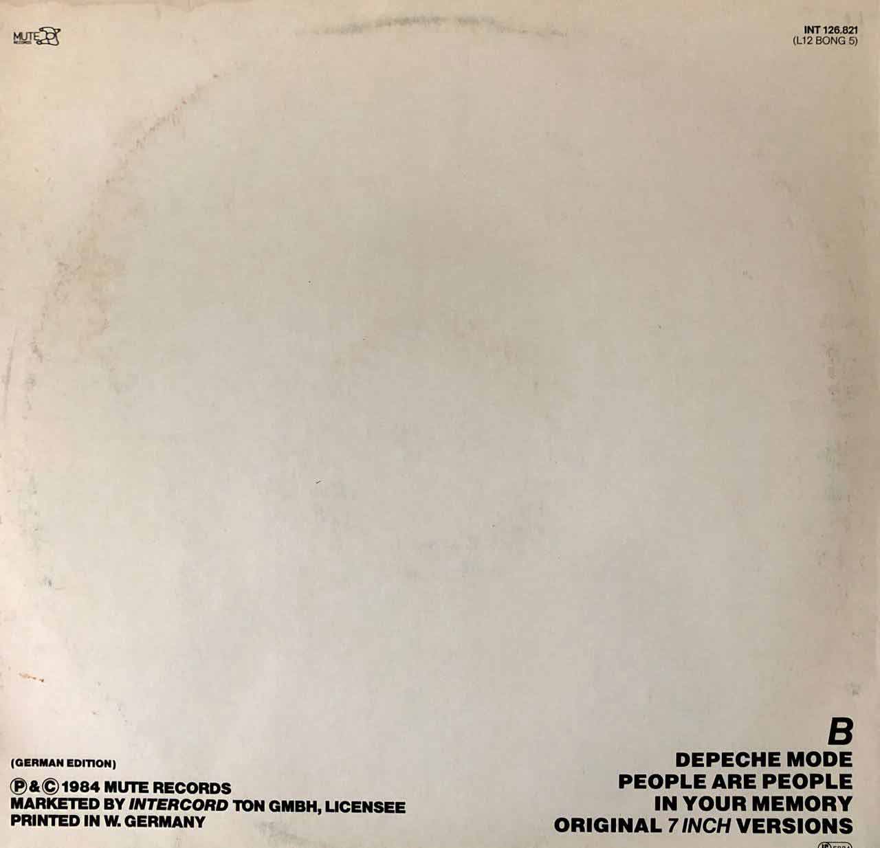 Depeche Mode, People Are People, Single, Vinyl, LP, виниловые пластинки купить Украина, Київ, б/у платівки, магазин вінілових платівок