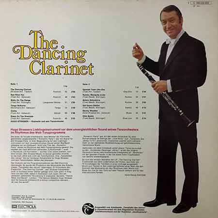Hugo Strasser, The Dancing Clarinet, Vinyl, LP, виниловые пластинки купить Украина, Київ, б/у платівки, магазин вінілових платівок