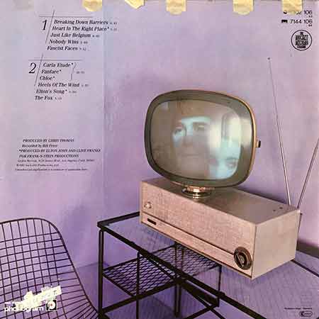 Elton John, The Fox, Vinyl, LP, виниловые пластинки купить Украина, Київ, б/у платівки, магазин вінілових платівок
