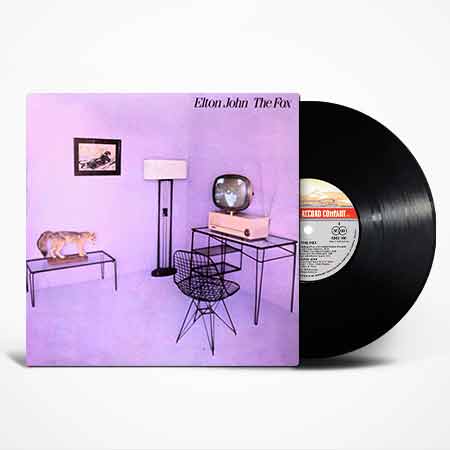 Elton John, The Fox, Vinyl, LP, виниловые пластинки купить Украина, Київ, б/у платівки, магазин вінілових платівок