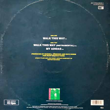 RUN DMC, Walk This Way, Single, Vinyl, LP, виниловые пластинки купить Украина, Київ, б/у платівки, магазин вінілових платівок