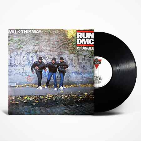 RUN DMC, Walk This Way, Single, Vinyl, LP, виниловые пластинки купить Украина, Київ, б/у платівки, магазин вінілових платівок