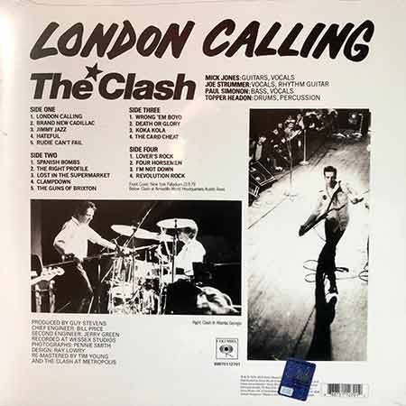 The Clash, London Calling, Vinyl, LP, вінілові платівки купити Україна, Київ, б/в платівки, магазин вінілових платівок
