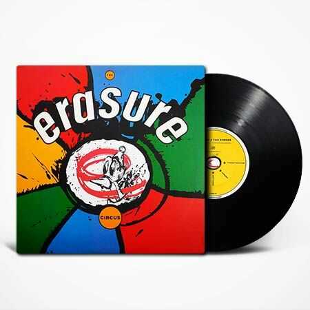 Erasure - The Circus Vinyl, LP, магазин вінілових платівок, бу, Київ, купити вінілові платівки