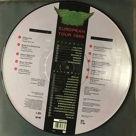 Aerosmith, Greatest Hits - European Tour, Vinyl, LP, вінілові платівки купити Україна, Київ, б/в платівки, магазин вінілових платівок