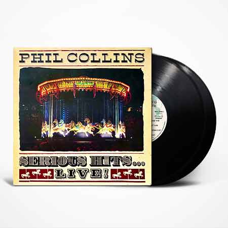 Phil Collins, Serious Hits, Live, Vinyl, LP, вінілові платівки купити Україна, Київ, б/в платівки, магазин вінілових платівок