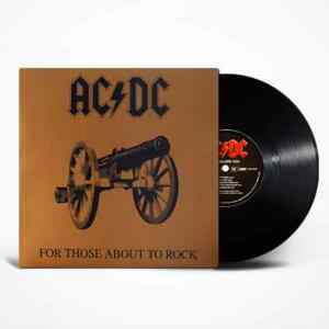 AC/DC, For Those About To Rock, We Salute You, Vinyl, LP, вінілові платівки купити Україна, Київ, б/в платівки, магазин вінілових платівок