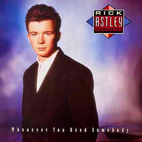 Rick Astley, Whenever You Need Somebody, Vinyl, LP, вінілові платівки купити Україна, Київ, б/в платівки, магазин вінілових платівок