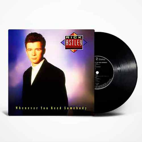 Rick Astley, Whenever You Need Somebody, Vinyl, LP, вінілові платівки купити Україна, Київ, б/в платівки, магазин вінілових платівок