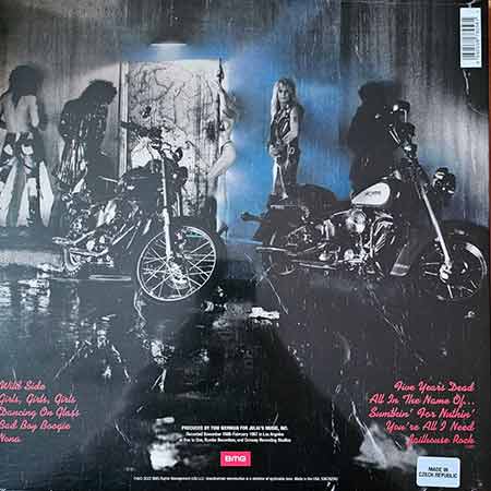 Mötley Crüe, Girls Girls Girls, Vinyl, LP, вінілові платівки купити Україна, Київ, б/в платівки, магазин вінілових платівок