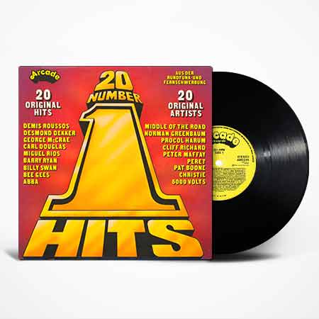 20 Number 1 Hits, Vinyl, LP, вінілові платівки купити Україна, Київ, б/в платівки, магазин вінілових платівок