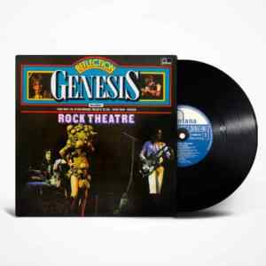 Genesis, Rock Theatre, Vinyl, LP, вінілові платівки купити Україна, Київ, б/в платівки, магазин вінілових платівок