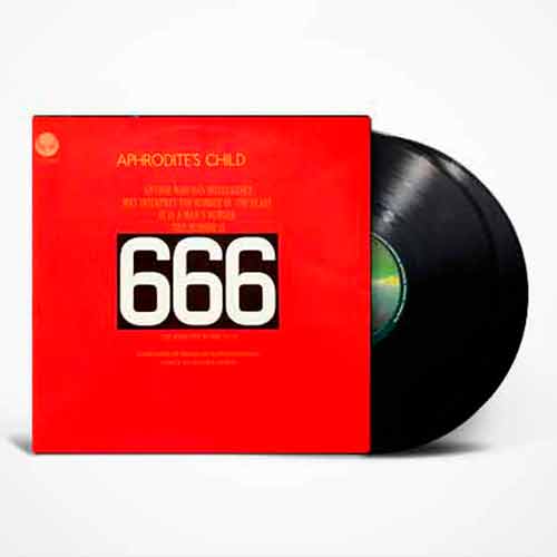 Aphrodite's Child - 666 Vinyl, LP, вінілові платівки купити Україна, Київ, б/в платівки, магазин вінілових платівок