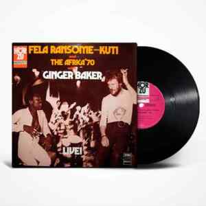 Fela Ransome - Kuti And The Africa '70 With Ginger Baker - Live! Vinyl, LP, вінілові платівки купити Україна, Київ, б/в платівки, магазин вінілових платівок