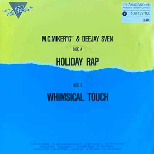 M.C.Miker”G” & Deejay Sven – Holiday Rap Single вінілові платівки купити Україна, Київ, б/в платівки, магазин вінілових платівок